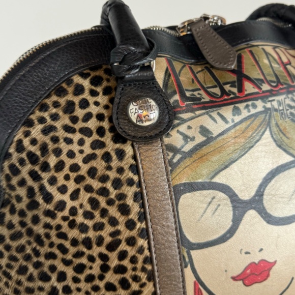 Retired Brighton Iconic Fashionista Handbag Brighton Art Deco Purse - Picture 3 of 10